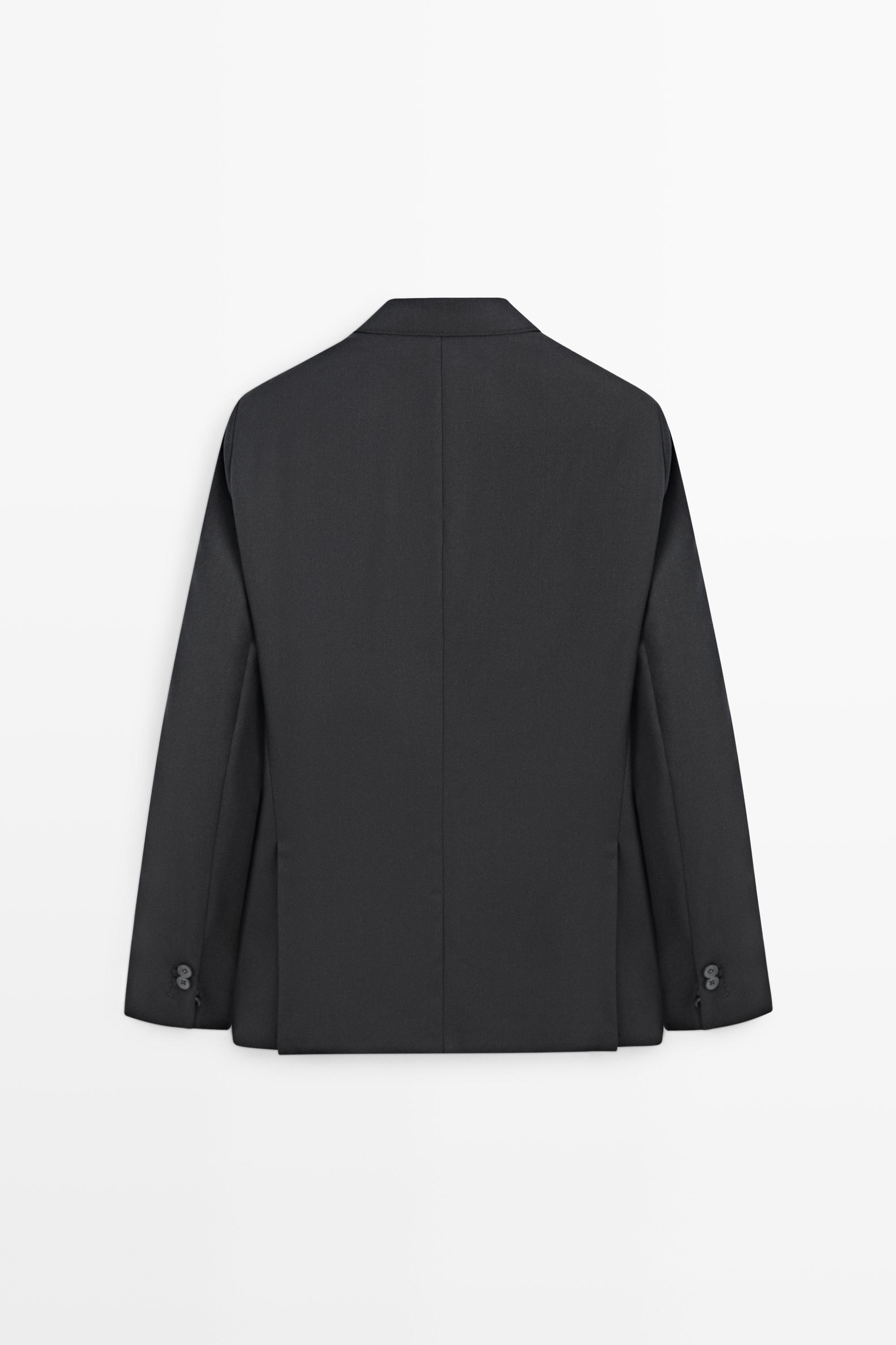 100% Wool Suit Blazer
