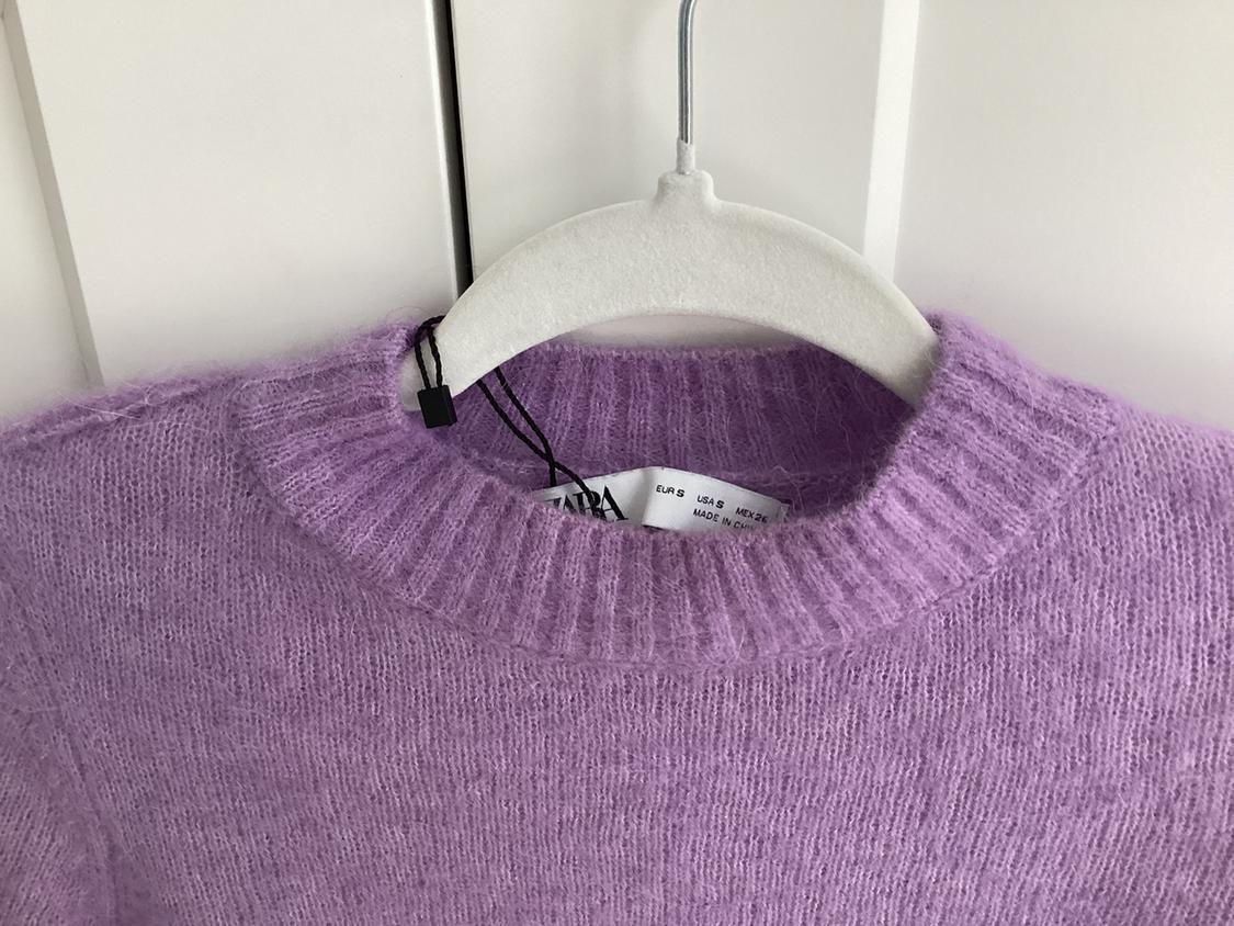 BASIC ALPACA AND WOOL SWEATER - Image 3