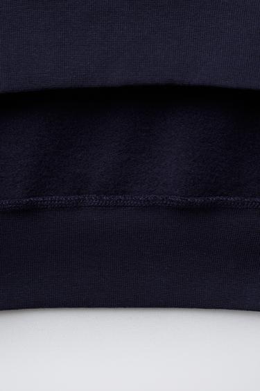 VARSITY JOGGING SWEATSHIRT - Navy blue by Zara - Image 3