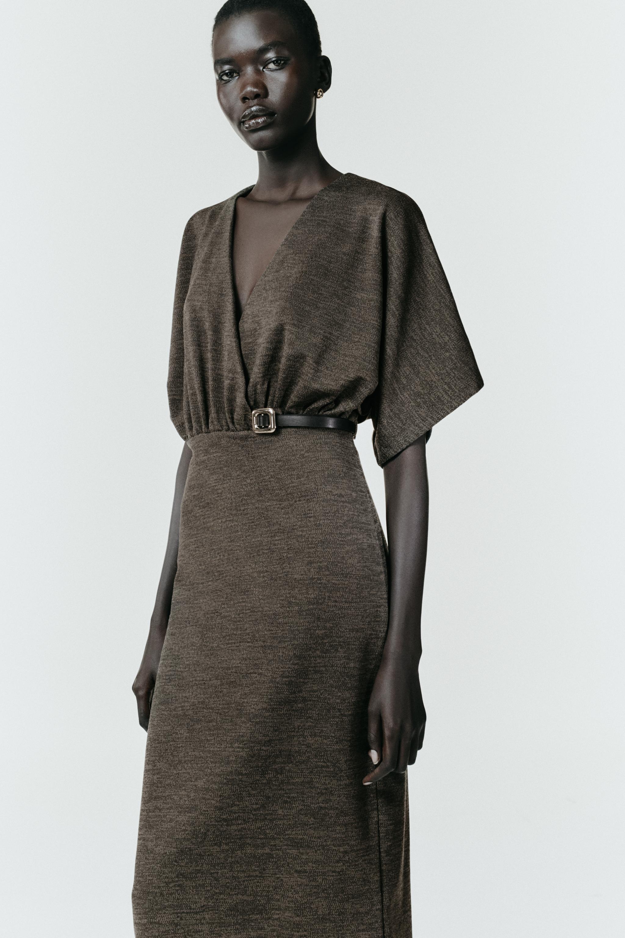 slim fit dress slacks Zara Modest Maxi in Hunter – A Closet Full of Dresses