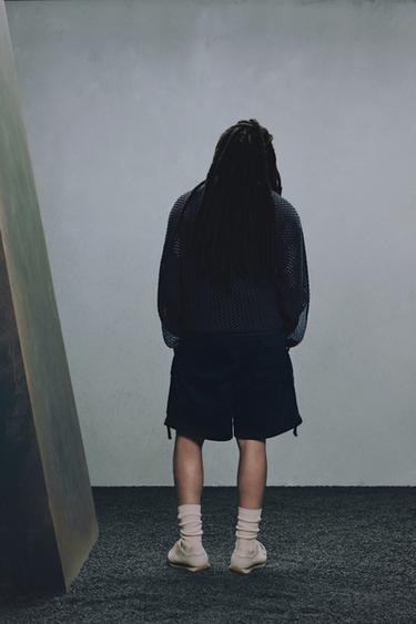 OPEN KNIT SWEATER X SR_A - Navy blue by Zara - Image 6