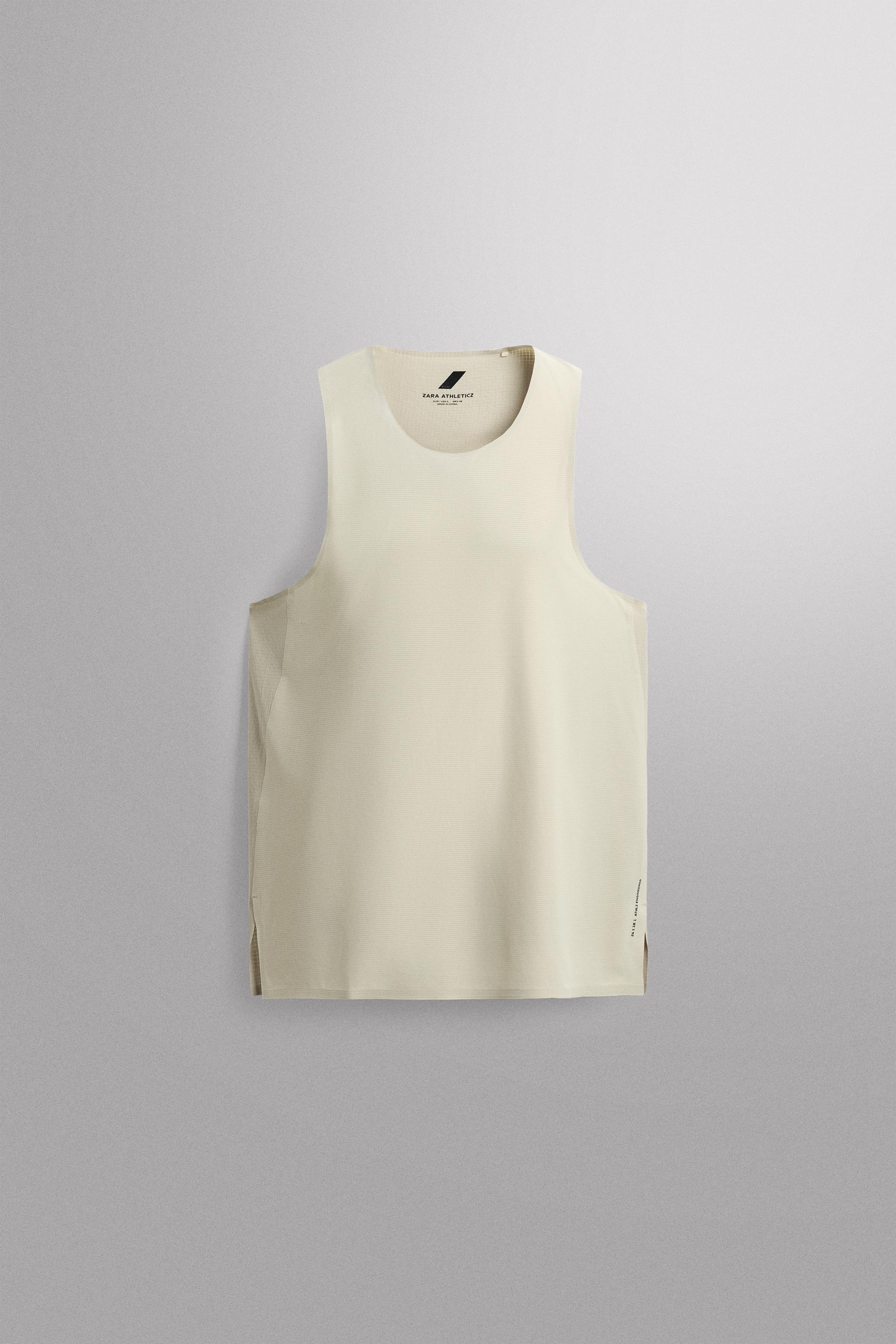 LIGHTWEIGHT RUNNING TANK TOP — Gray green