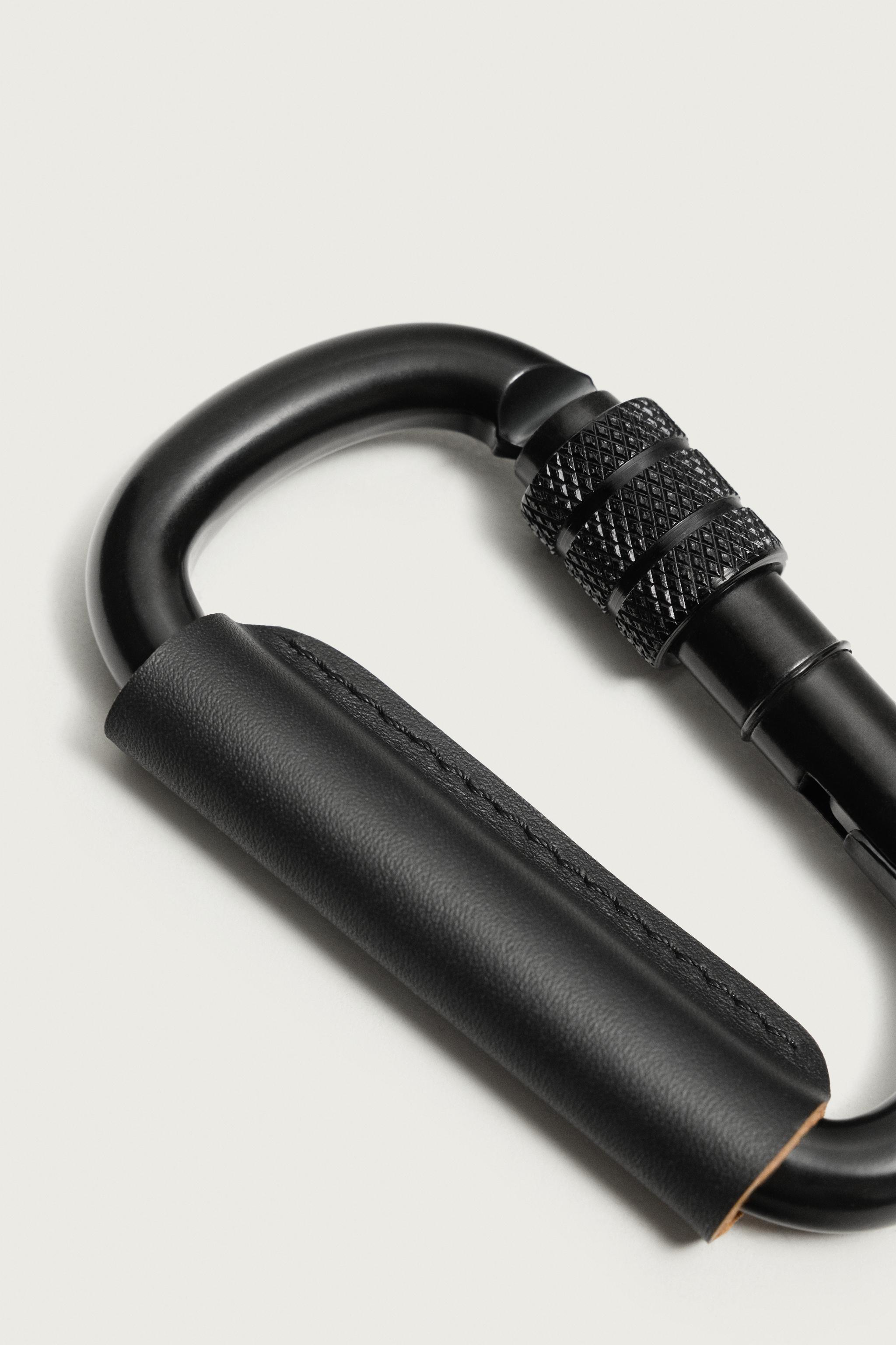 AARON LEVINE X ZARA LEATHER CARABINER