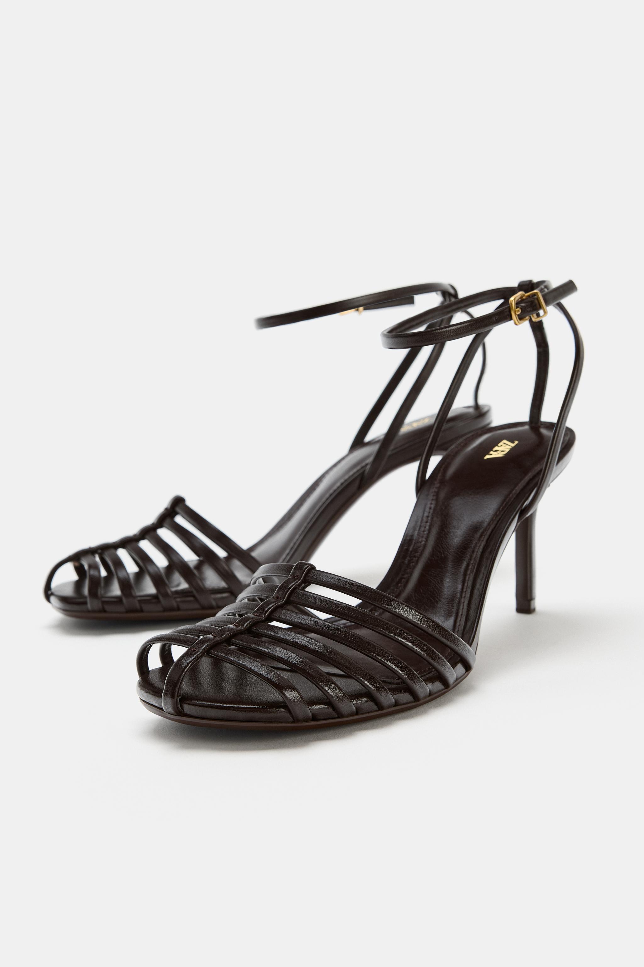 SANDALES STYLE PÊCHEUR À TALONS