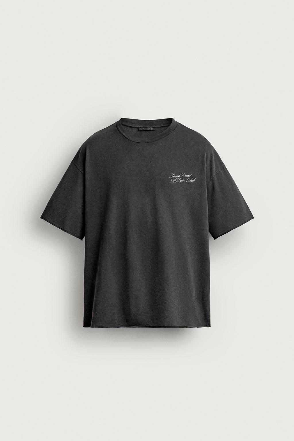 RELAXED FIT WASHED PRINT T-SHIRT