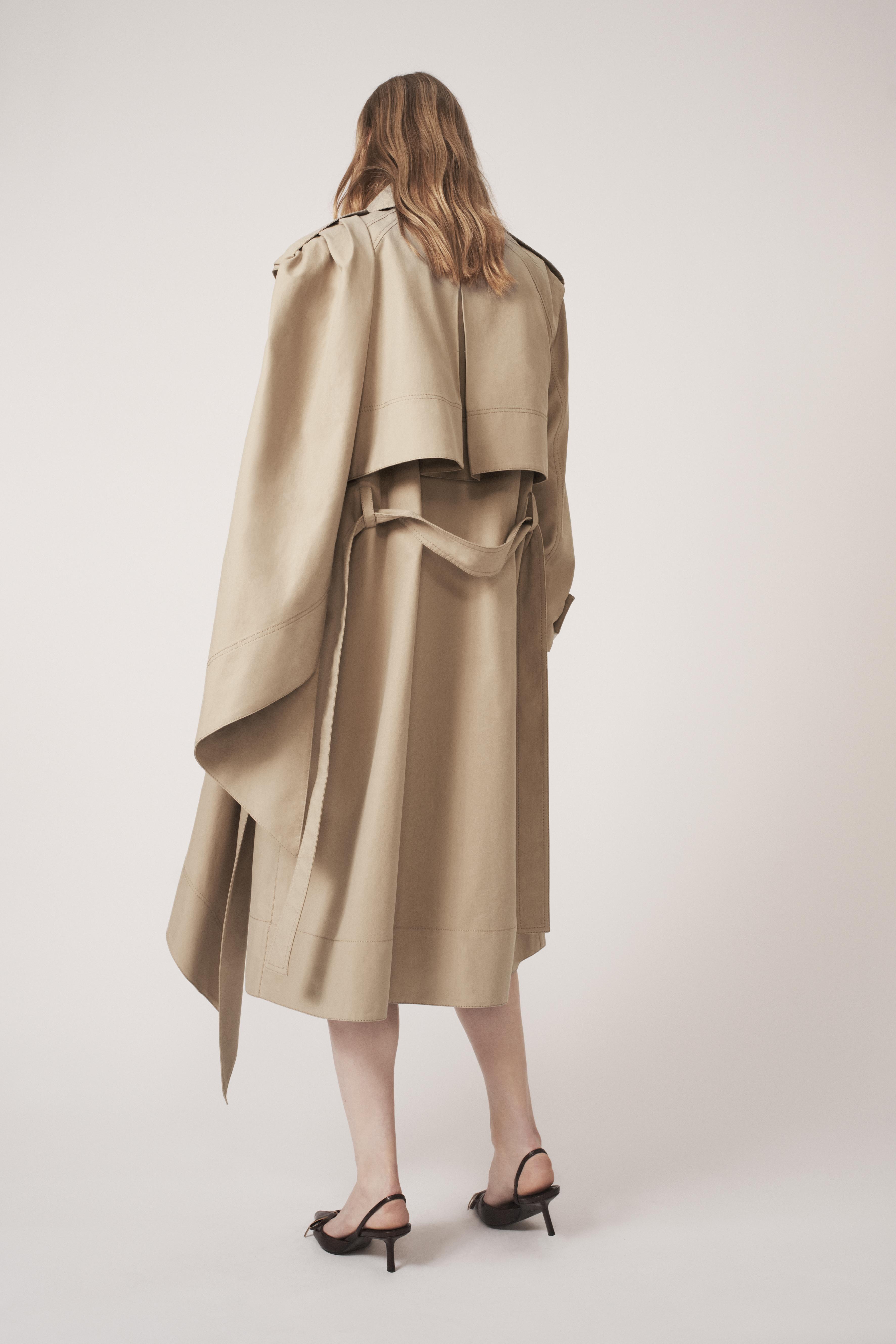 GABARDINE GILET AMOVIBLE 2 EN 1 - THE ITEM ZARA WOMAN