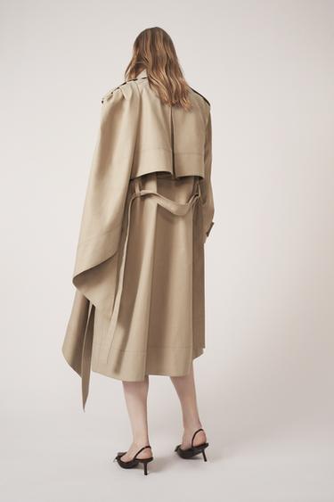 2-IN-1 DETACHABLE WAISTCOAT TRENCH COAT - THE ITEM ZARA WOMAN - Beige by Zara - Image 4