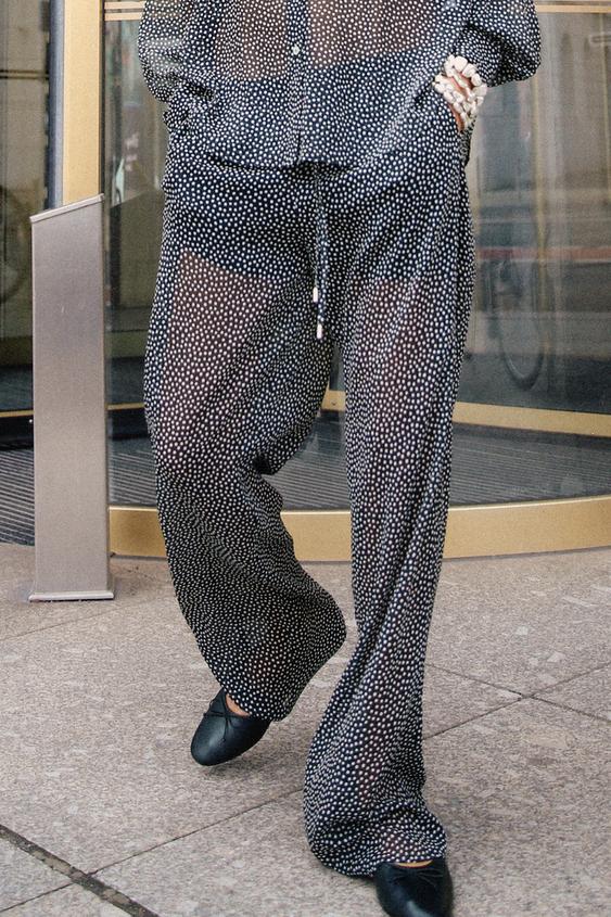 Zara Pants Womens 5 Basic Collection Black Dress Bottoms Trousers