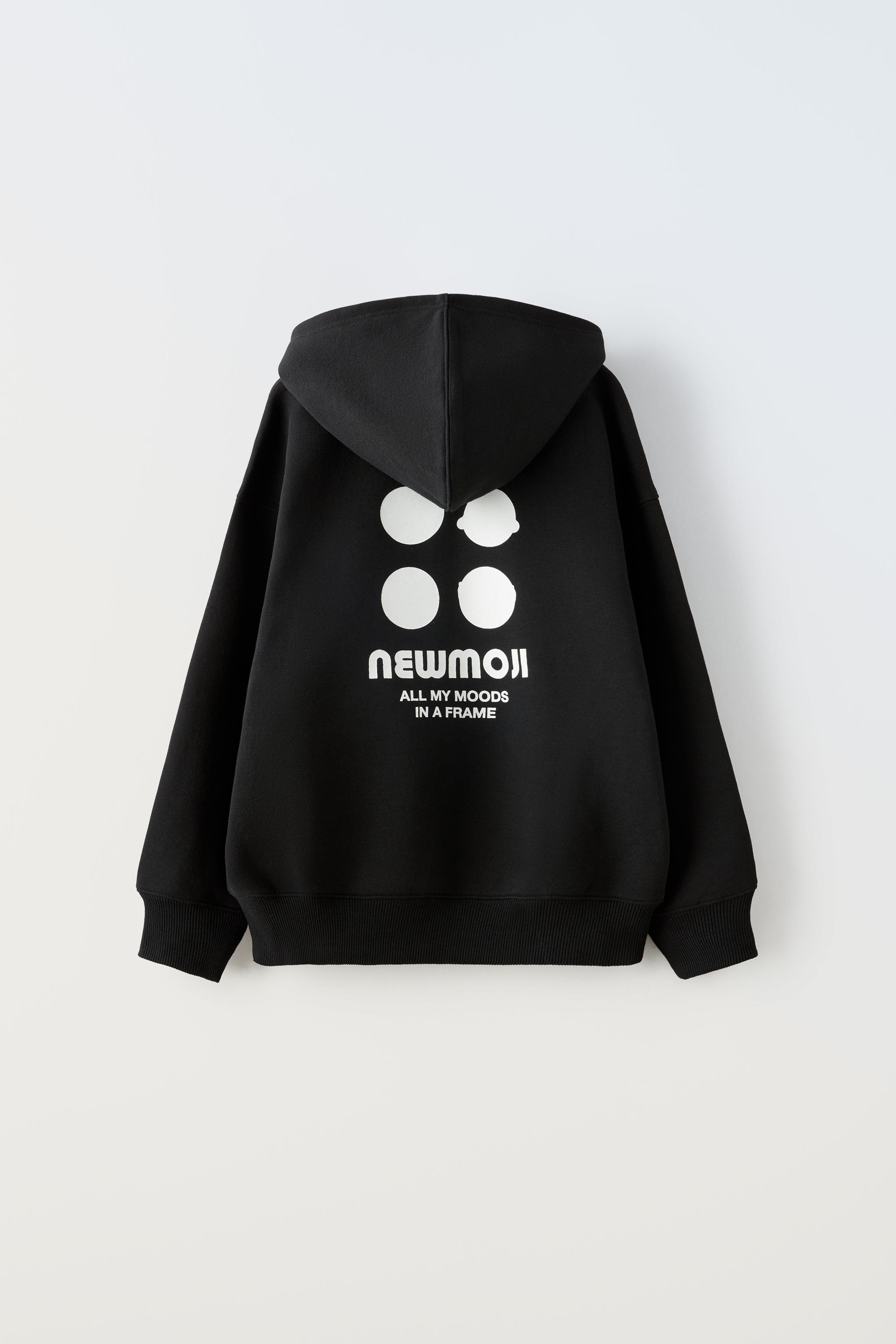 NEWMOJI” SWEATSHIRT - Black | ZARA United States