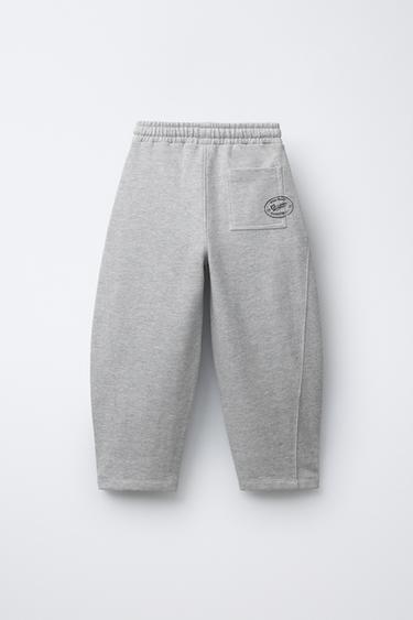 PANTALON MOLLETON BALLOON CHAMPION ® X ZARA - Beige chiné de Zara - Image 1