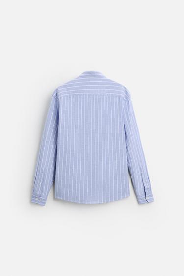 CHEMISE À RAYURES - rayures de Zara - Image 6