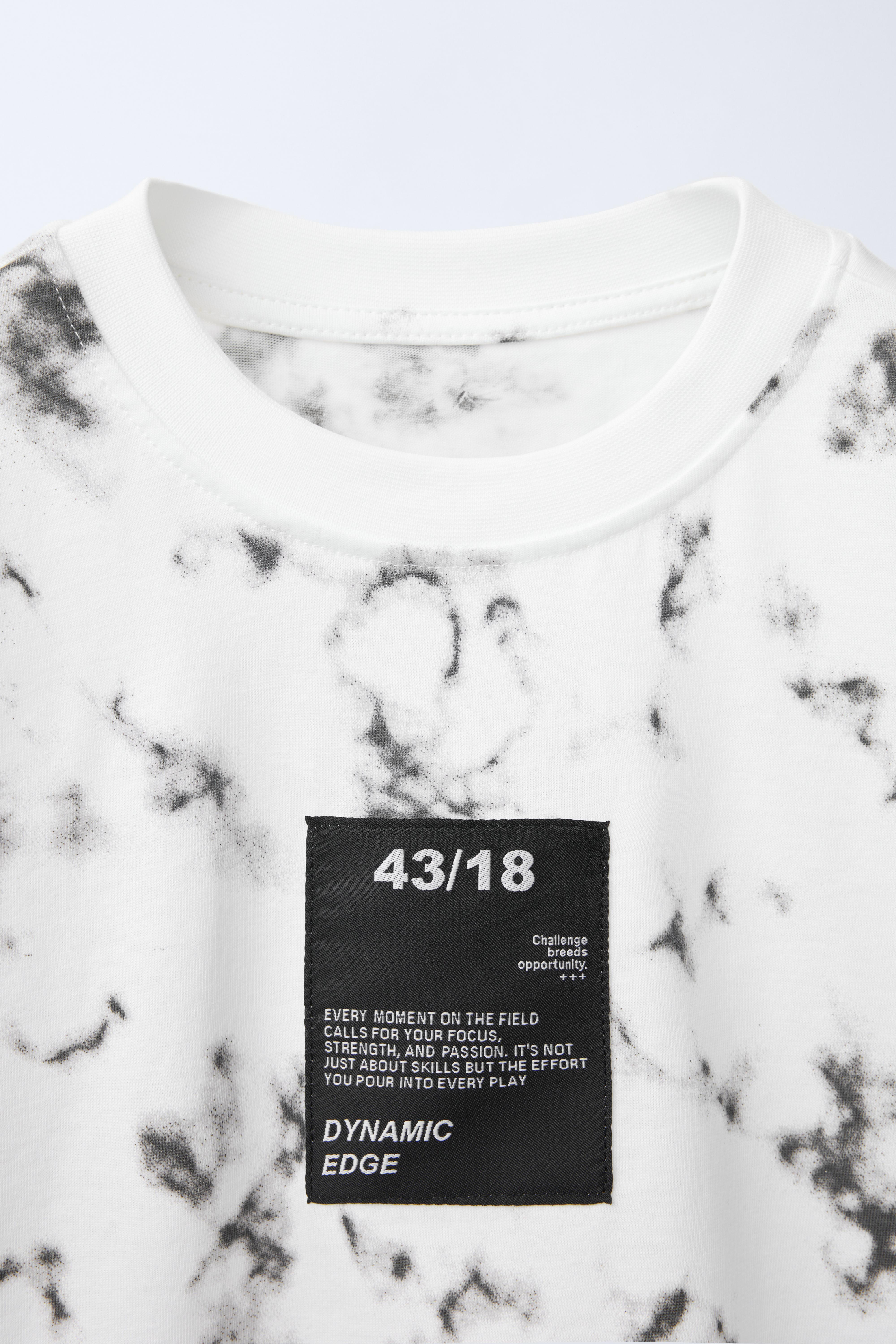タイダイ柄プリントのスポーティTシャツ - 255 | ZARA Japan / 日本