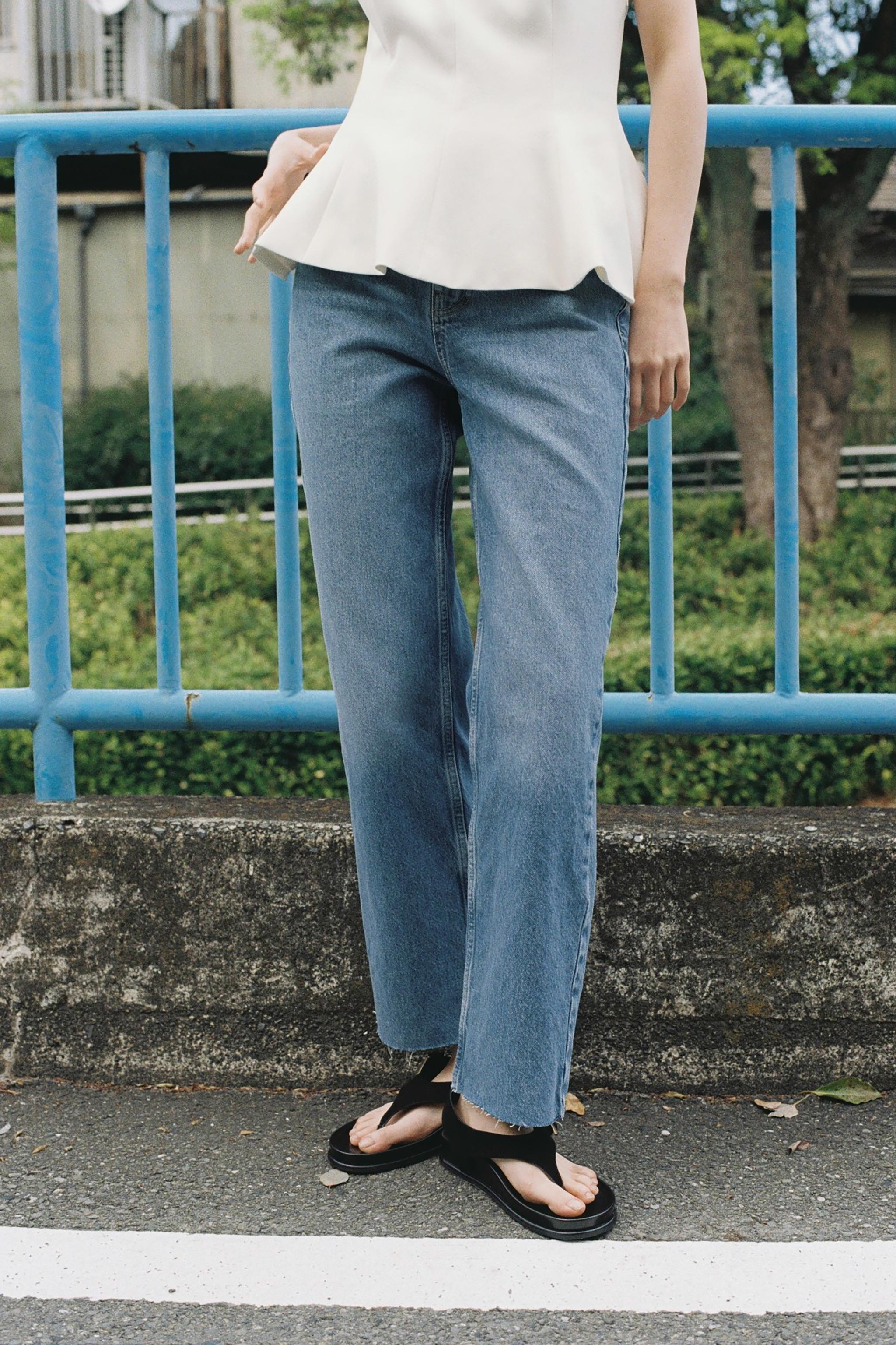 ハイウエストジーンズ - レディース | ZARA 日本