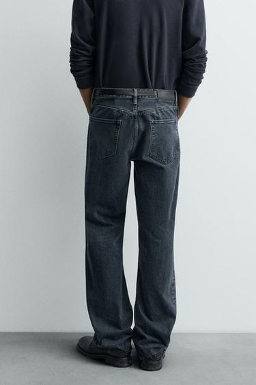 FLARE FIT JEANS - Midnight blue by Zara - Image 2