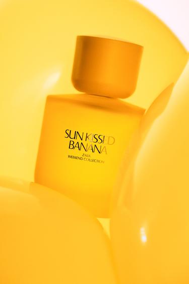 Zara SUN KISSED BANANA EDT 90 ML (3.04 FL. OZ). - TINTED LEATHER