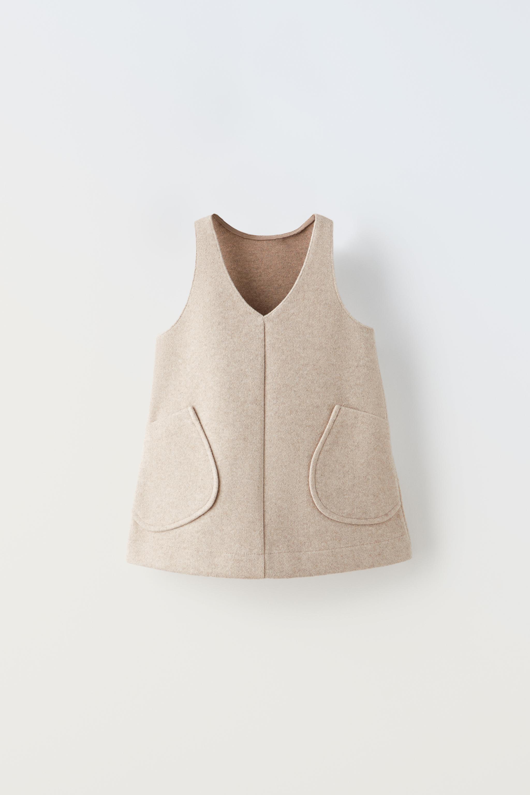 Zara pinafore dress sale