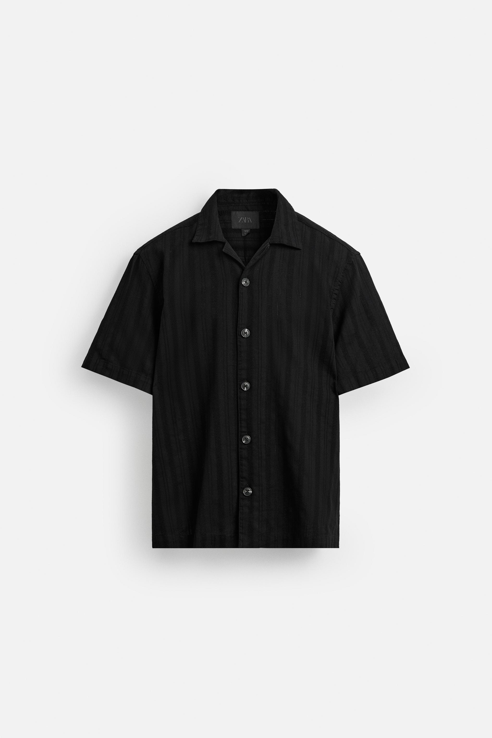 STRIPED JACQUARD SHIRT