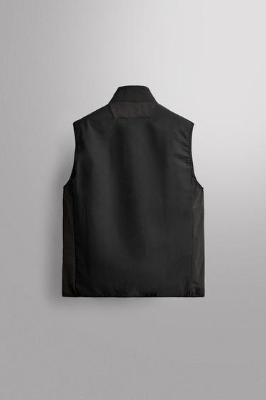 COMBINED TECHNICAL VEST — Black / White 2