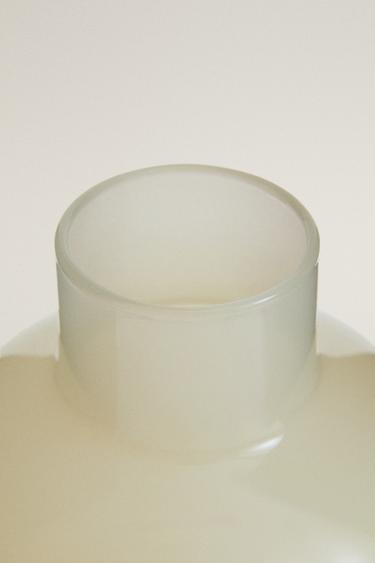 OVAL BOTTLE AND TUMBLER SET (SET OF 2) - Cream by Zara - Image 2
