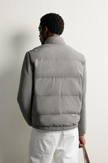 COMBINATION PUFFER JACKET — Grayish 2