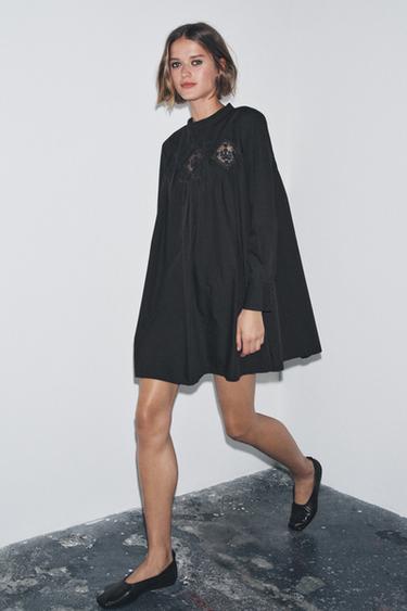Zara ZW COLLECTION VEZENA HALJINA – Crna