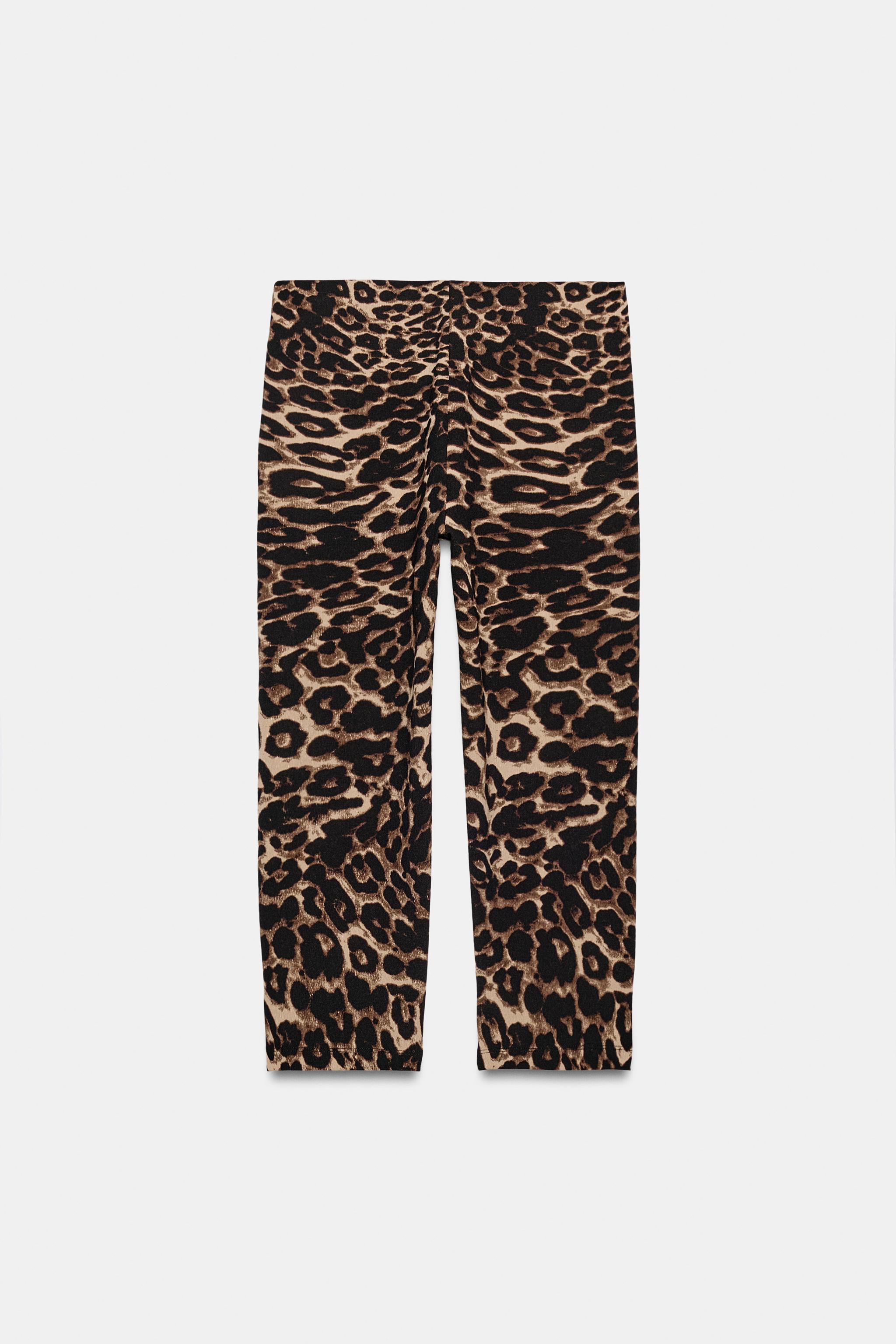 Zara Streç Kapri Pantolon görsel 8