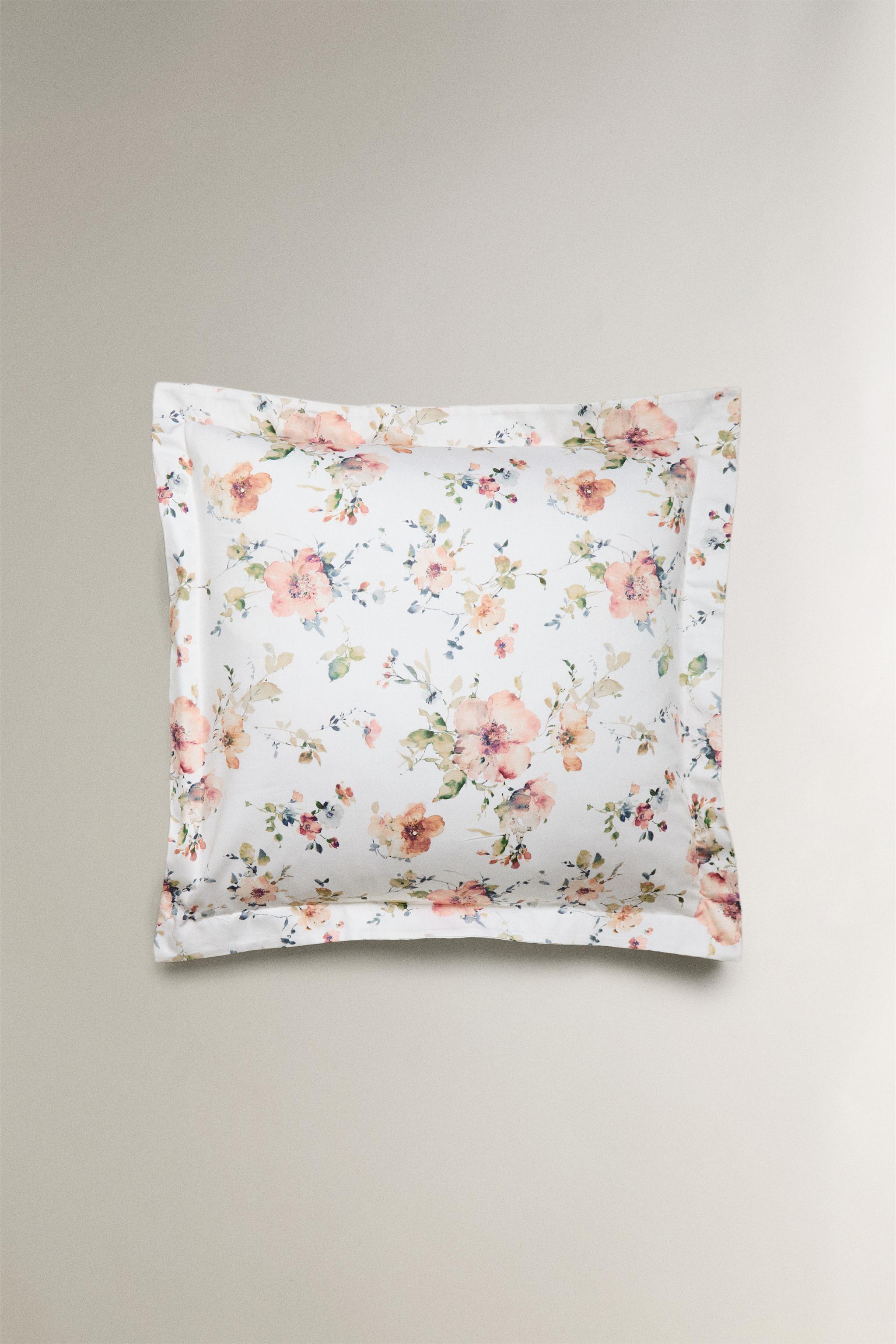 WILDFLOWER SATEEN PILLOWCASE (300 THREAD COUNT)