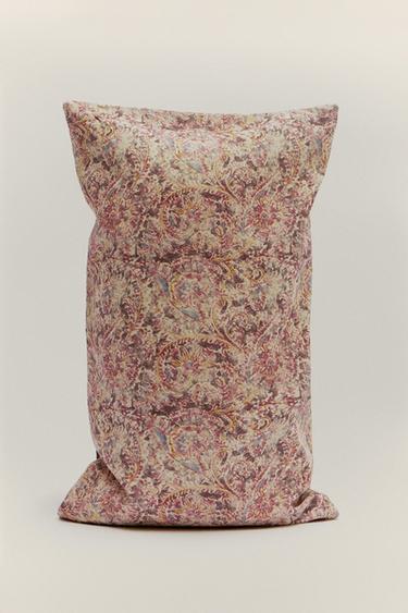 FLORAL CUSHION COVER - Pink by Zara