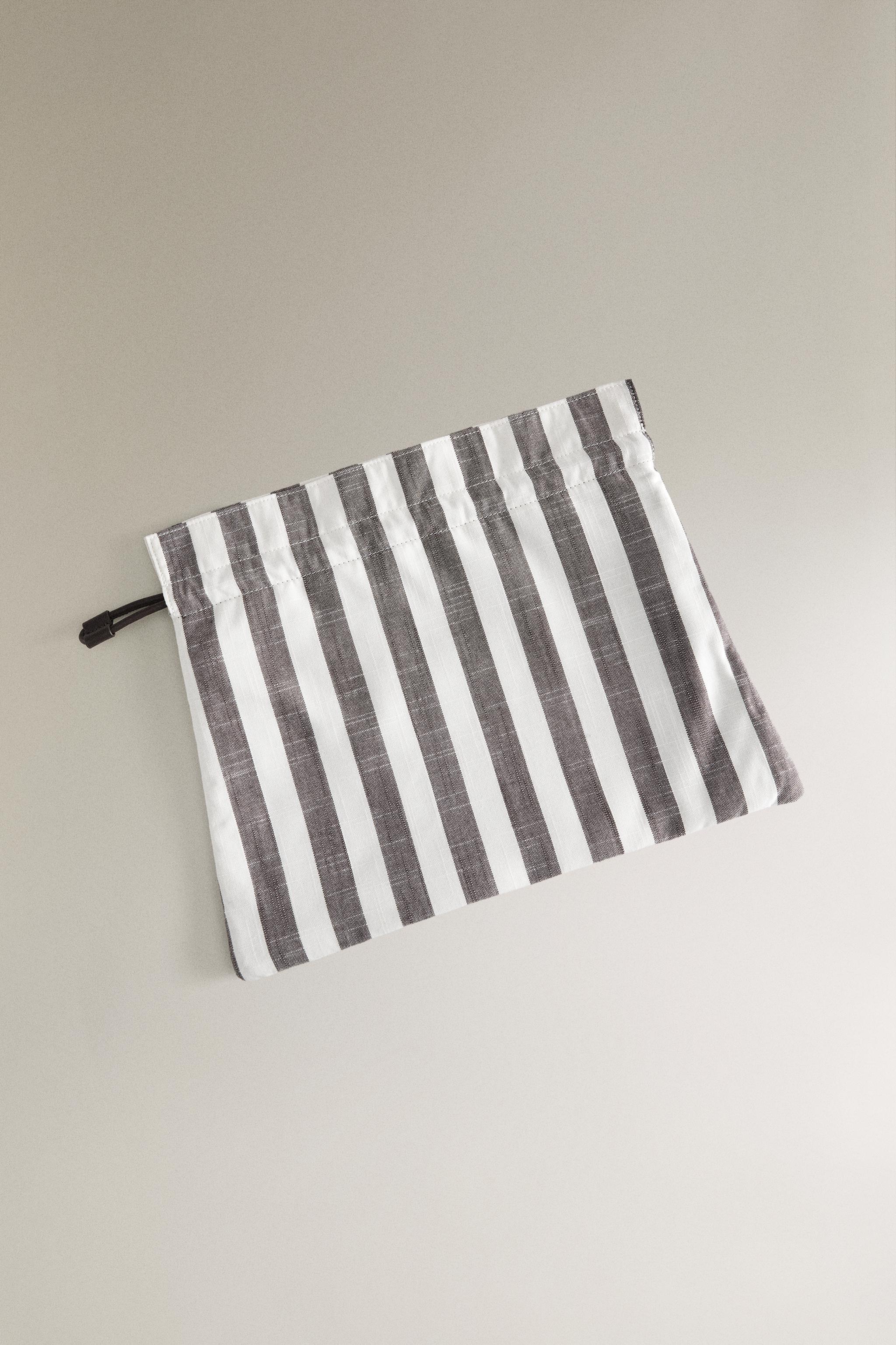 Женские сумки Zara STRIPED MINI HANDBAG — фото 4