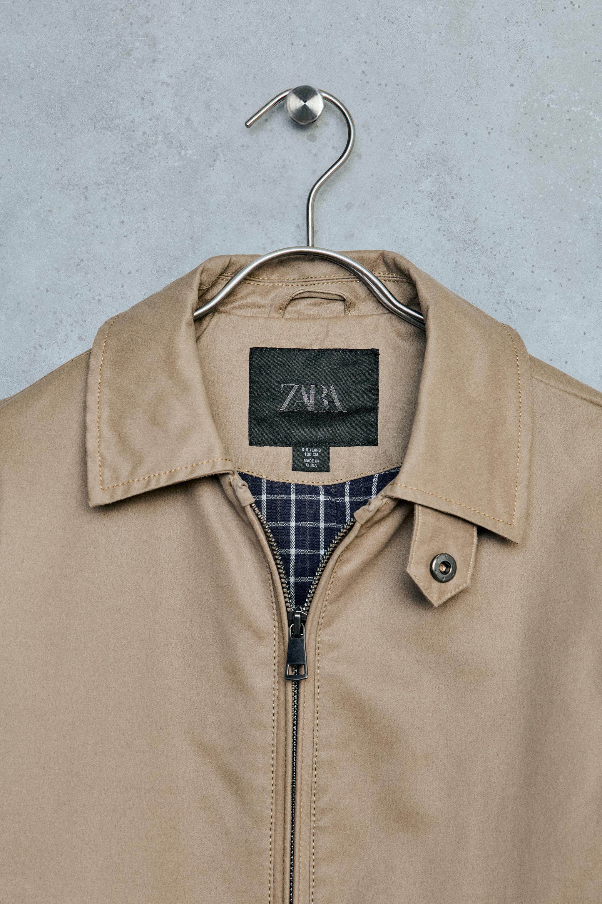 Детские куртки Zara STORIESZ - WAXED JACKET — фото 4