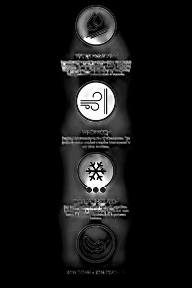 PLUMÍFERO 80% PLUMÓN Y 20% PLUMA CAPUCHA DESMONTABLE WATER RESISTANT Y WINDPROOF RECCO® SYSTEM SKI COLLECTION - Amarillo flúor de Zara