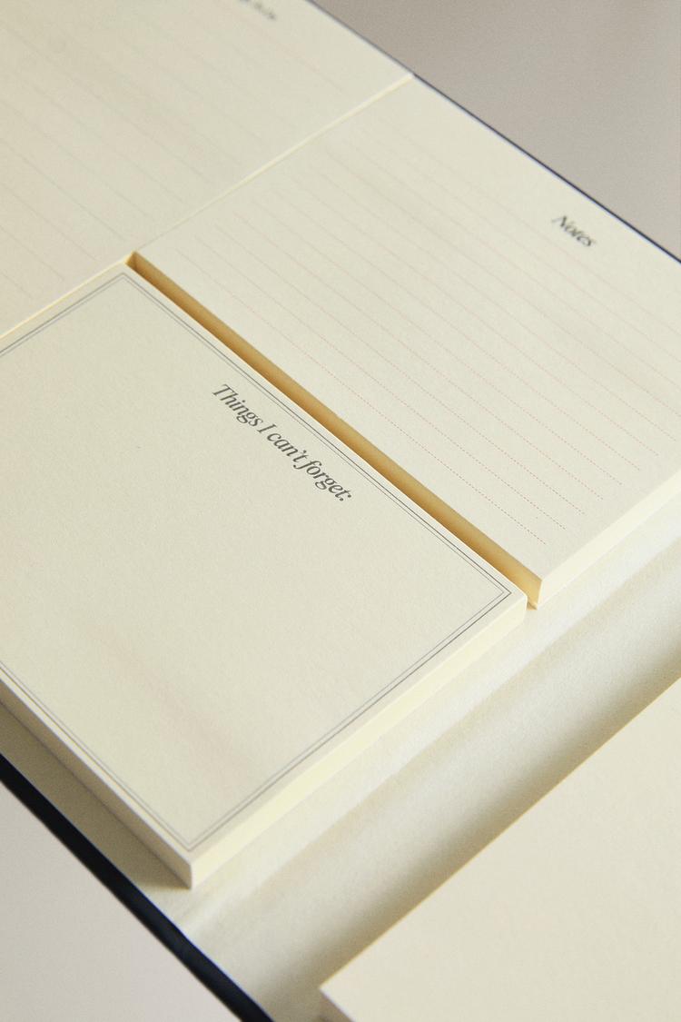 STICKY NOTE BOOK — Multicolored