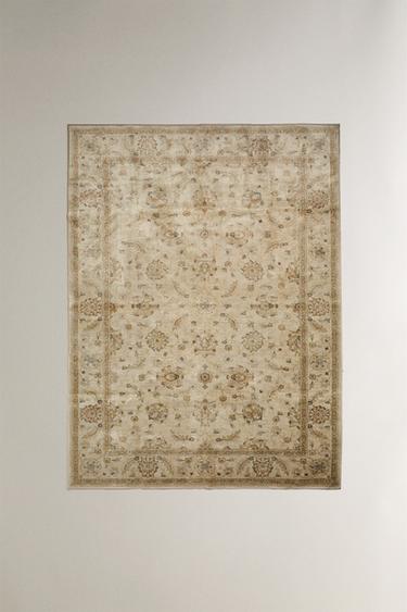 TAPIS VINTAGE FLORAL - Gris de Zara - Image 2