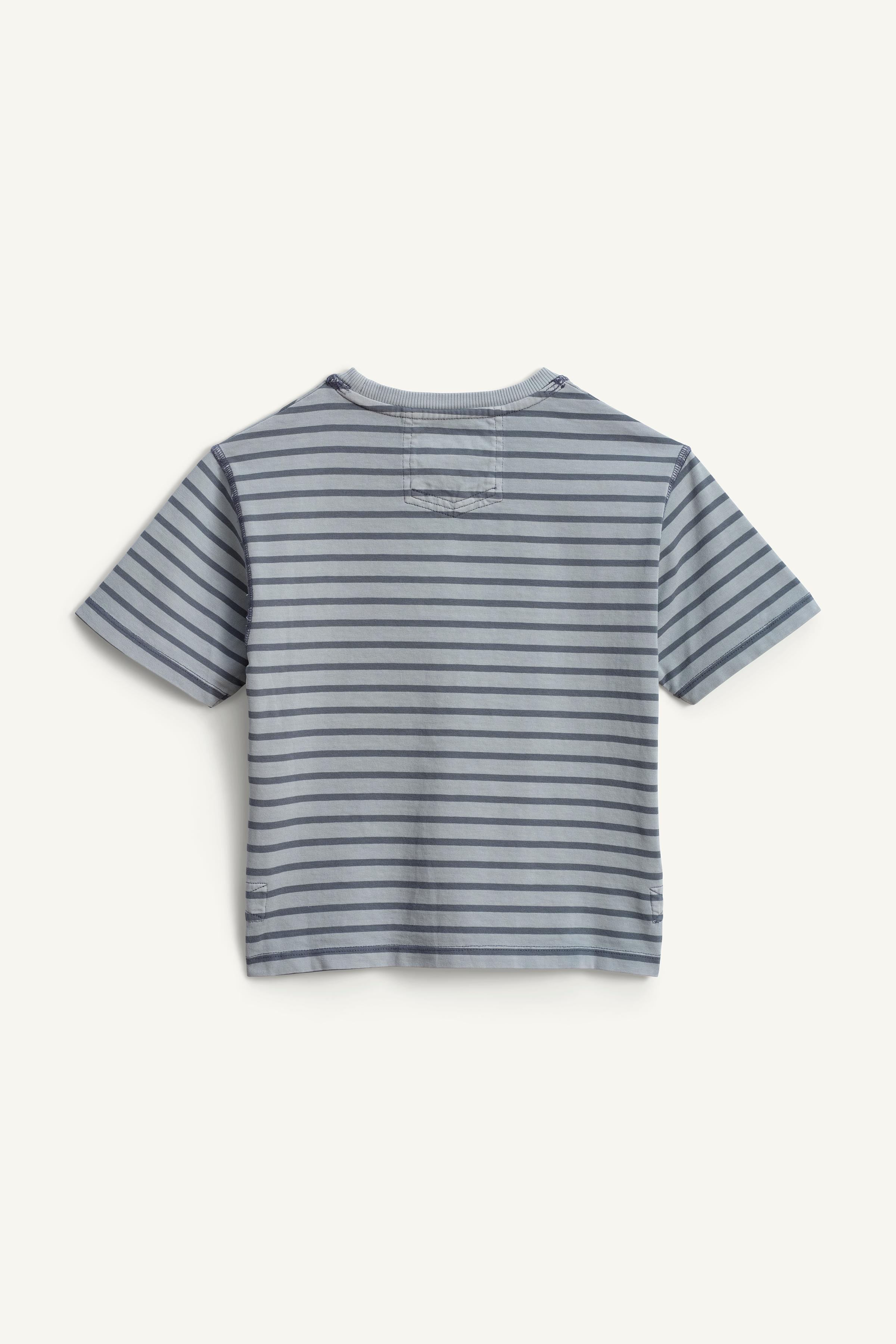 STRP TSHRT 14 - Blue | ZARA United States STRP TSHRT 14 - Blue | ZARA United States