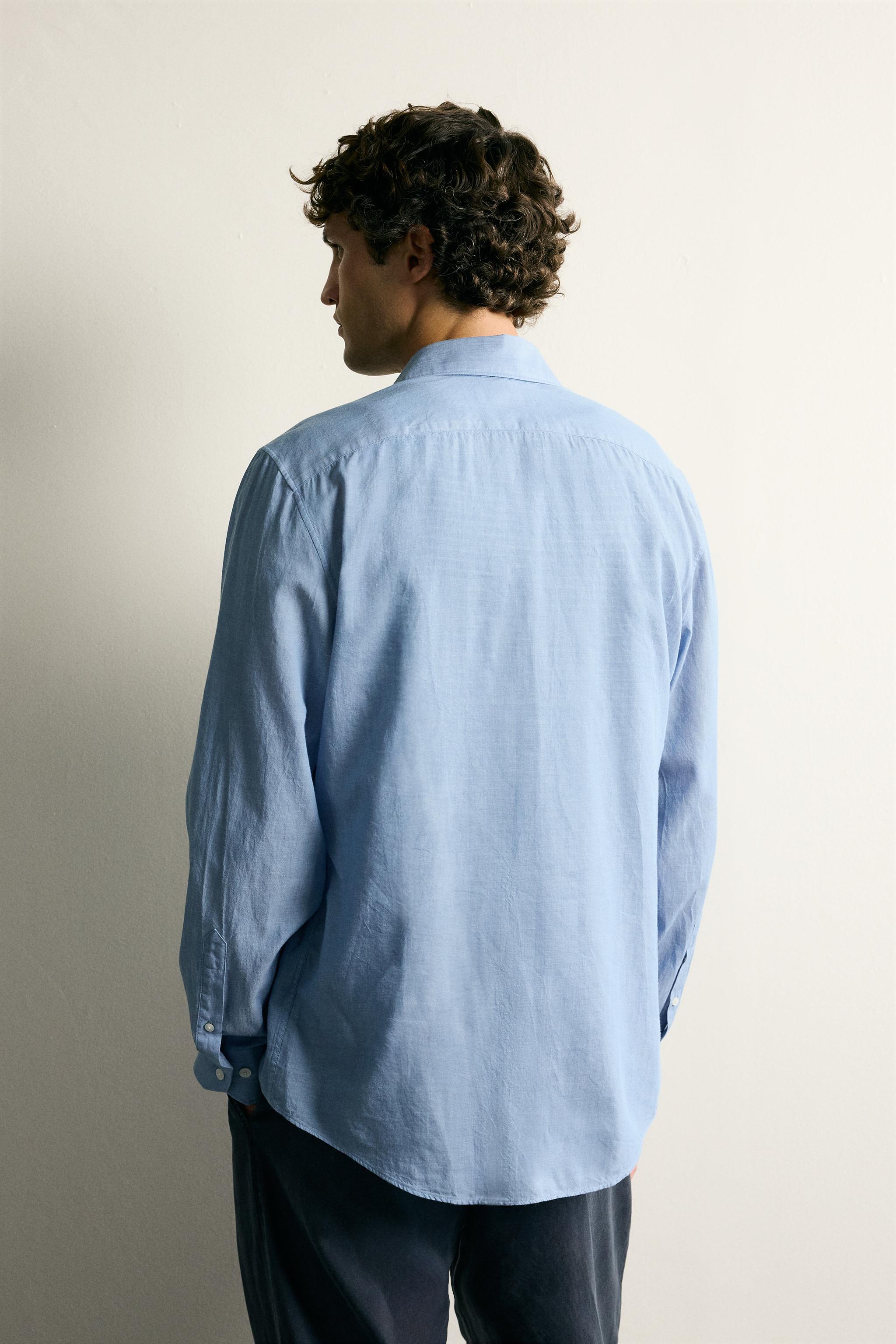 REGULAR FIT VOILE SHIRT