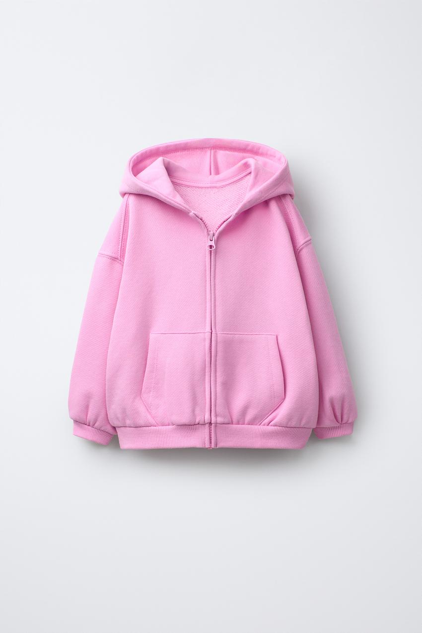 Zara Zip-Up Hoodie Pink Years (38,6 inches) Kids