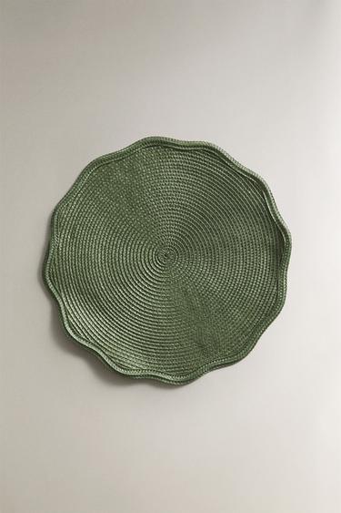 PACK TISCHSETS MIT SPITZENKANTE (DOPPELPACK) - Grün von Zara - Bild 0