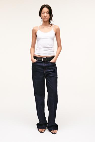 CAMISETA ELÁSTICA TIRANTES - Blanco de Zara - Imagen 0