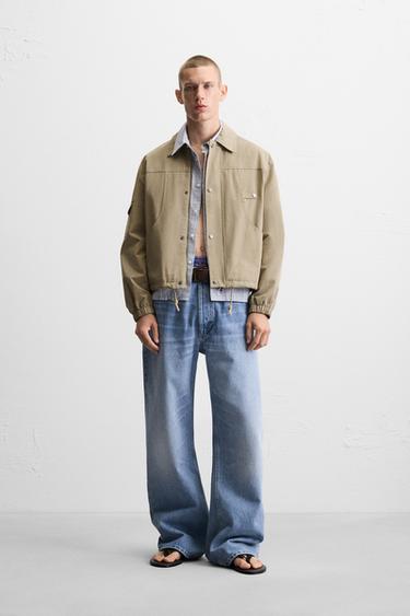 GUITARRICADELAFUENTE TEXT PRINT JACKET - Beige by Zara