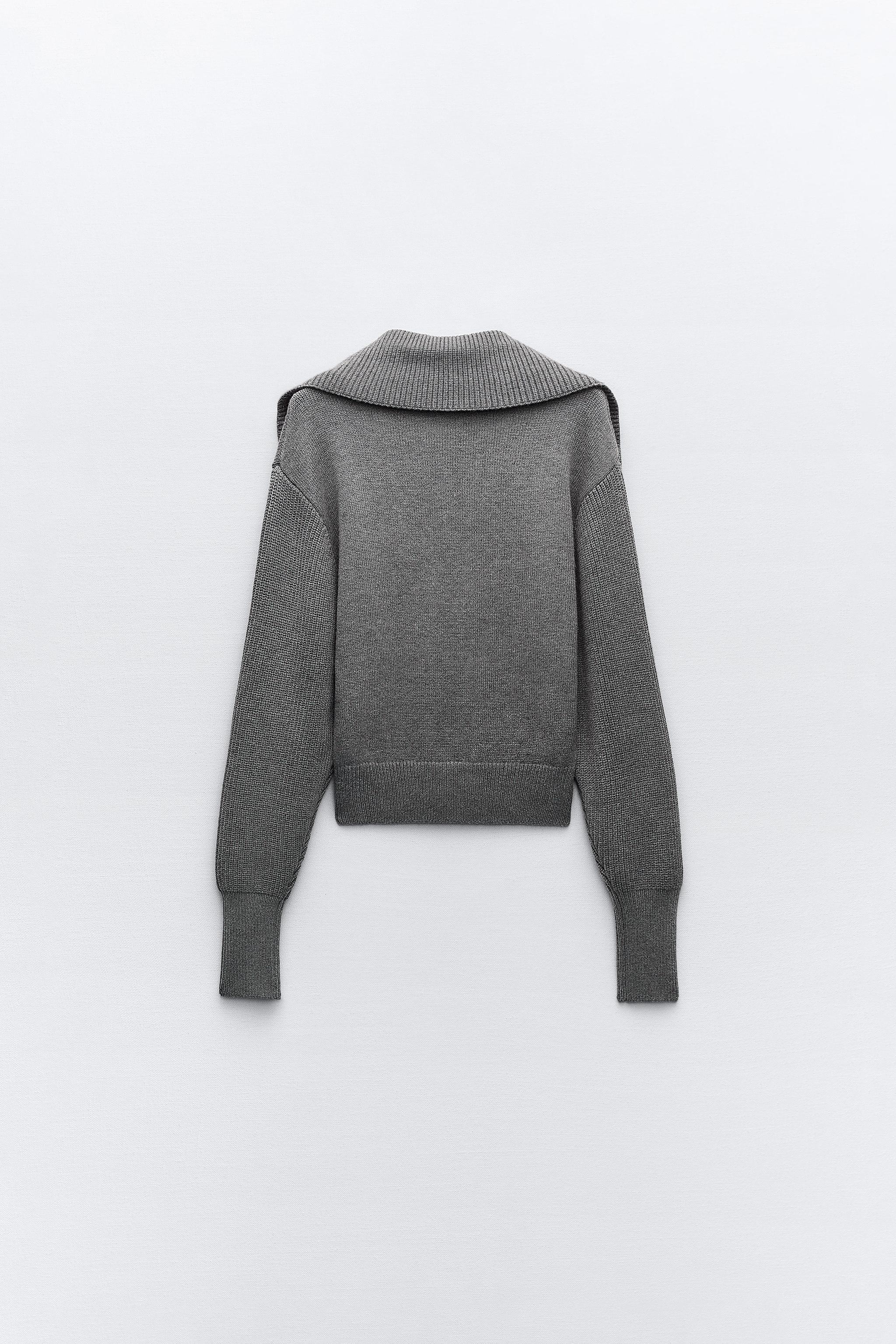 Zara turtleneck online sweatshirt