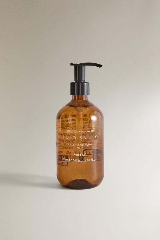 (500 ML) SABONETE LÍQUIDO DE MÃOS E CORPO PALO SANTO - Cinza da Zara - Imagem 0