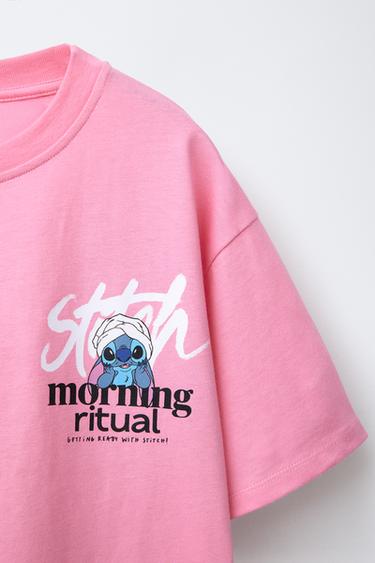 LILO & STITCH © DISNEY PRINT T-SHIRT - Pink by Zara - Image 2