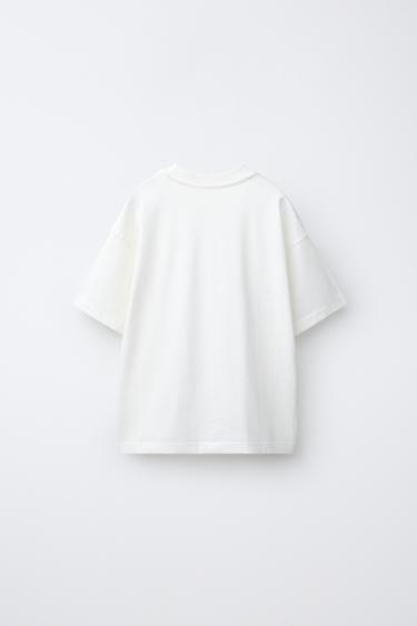 LOT DE TROIS T-SHIRTS UNIS - Blanc de Zara - Image 2