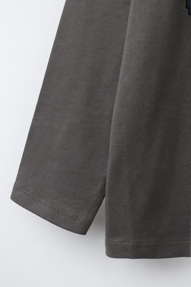 T-SHIRT IMPRIMÉ PIXELS VÉHICULE - Gris anthracite de Zara - Image 3