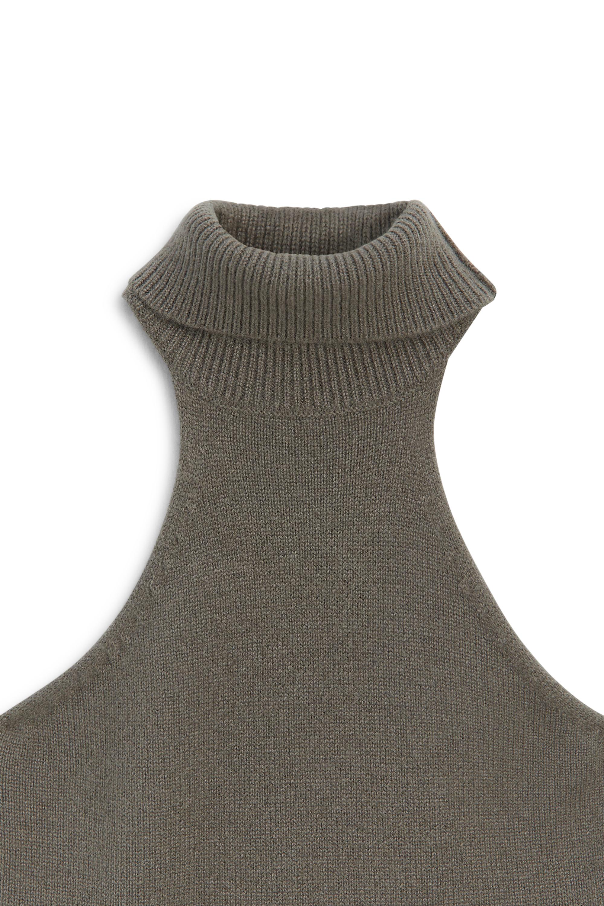 Top en maille encolure américaine 100 % cachemire - LIMITED EDITION