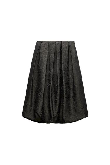 ZW COLLECTION VOLUMINOUS JACQUARD SKIRT