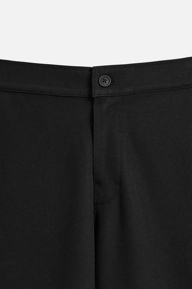 PANTALON COUPE DÉCONTRACTÉE - Noir de Zara - Image 8
