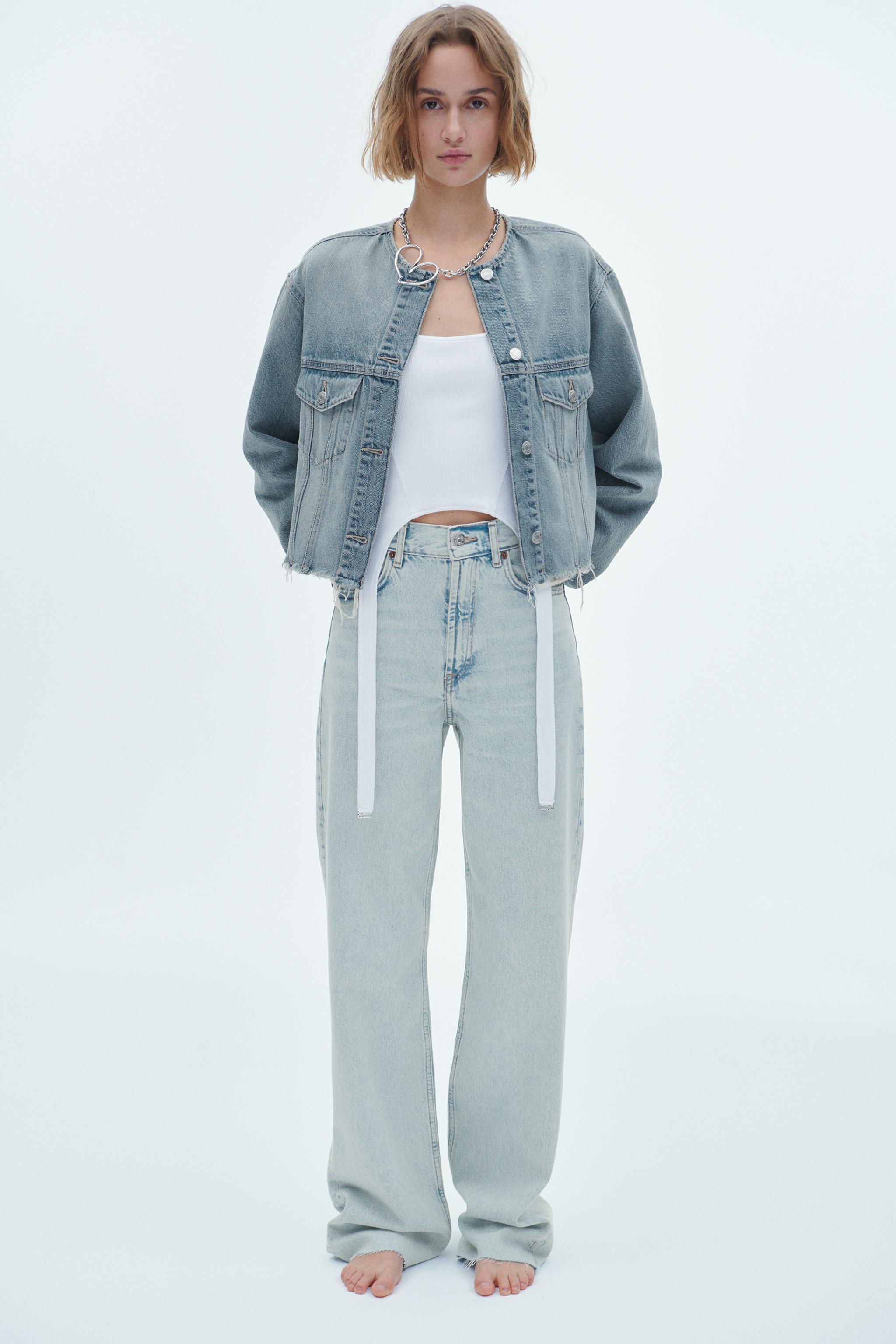 TRF DENIM JACKET - Blue | ZARA United States