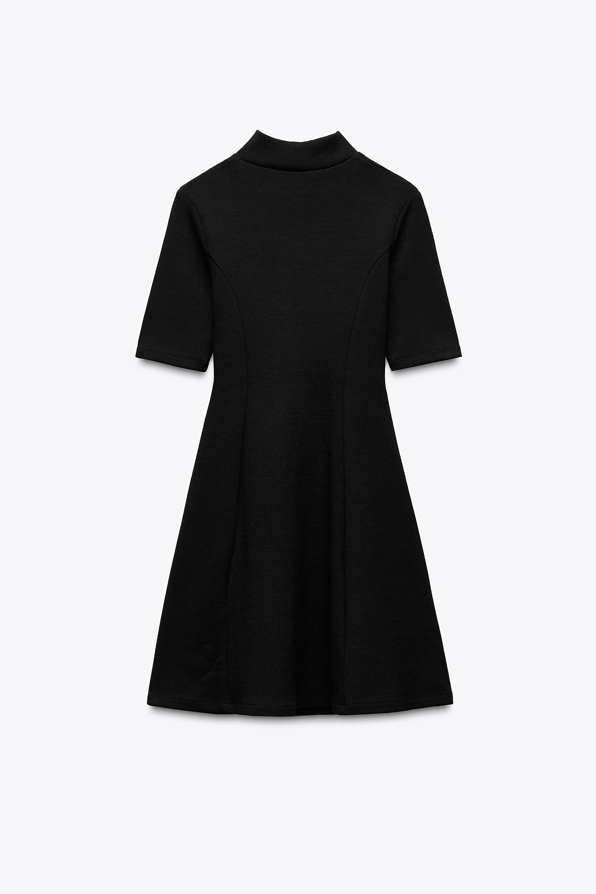 1回のみ使用】ZARA 黒 トレンチコート 貴重なウール混 ウエスト