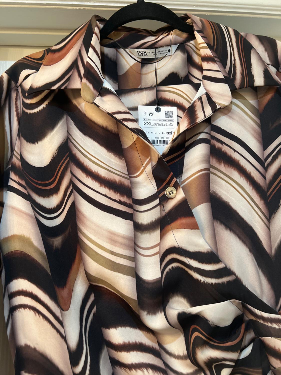 CAMISA LARGA ESTAMPADA - Image 7